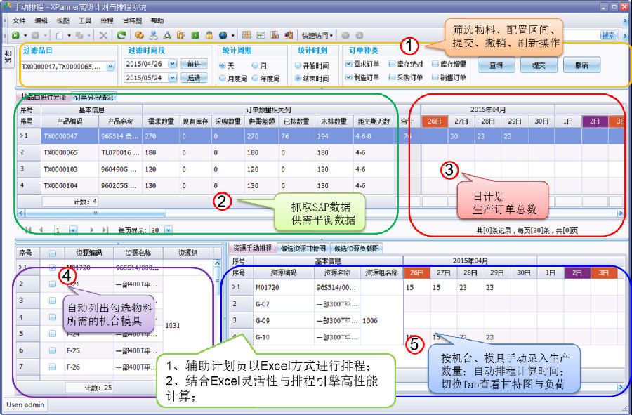 易普优高级计划排程系统(XPlanner APS) 配图 5